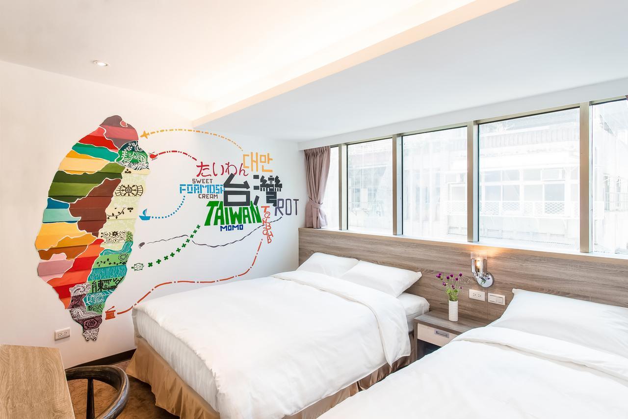 Rf Hotel  Linsen Tajpej Zewnętrze zdjęcie